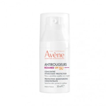 Avene Antirougeurs Rosamed SPF50+ 30ml | Προστατευτικό Ενυδατικό Συμπύκνωμα για Δέρμα με Τάση Ερυθρότητας 