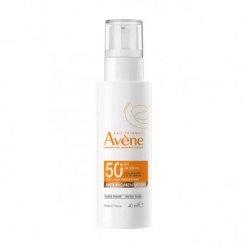 Avene Fluide Tinted Anti-Pigmentation TriAsorB™ SPF50+ 40ml | Λεπτόρρευστη Αντηλιακή Προσώπου Κατά των Κηλίδων με Χρώμα 