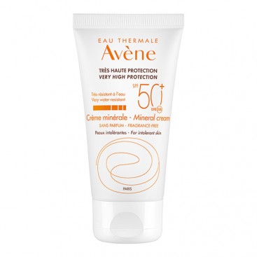 Avene Creme Mineral SPF50+ 50ml | Αντιηλιακή Κρέμα Προσώπου 