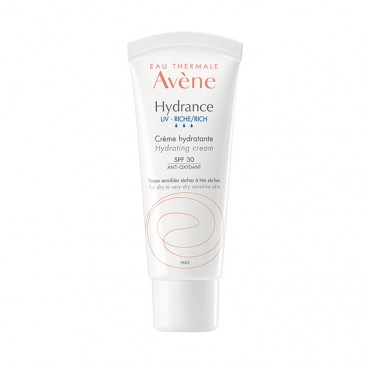 Avene Hydrance UV Riche Creme SPF30 40ml | Ενυδατική Κρέμα με spf30  για Ξηρές - Πολύ Ξηρές Επιδερμίδες