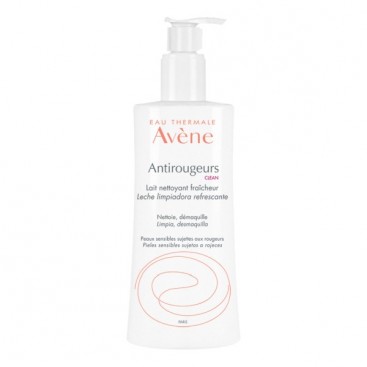 Avene Antirougeurs Clean Lait Nettoyant  400ml | Γαλάκτωμα Καθαρισμού για Δέρμα Ευαίσθητο με Κοκκινίλες