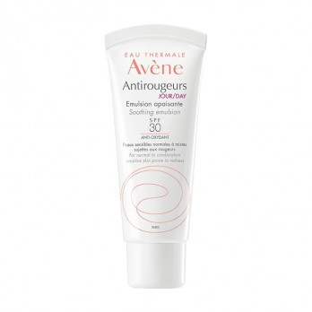 Avene Antirougeurs Jour Emulsion SPF30 40ml | Λεπτόρρευστη Κρέμα Ημέρας Προσώπου για Δέρμα με Τάση για Κοκκινίλες