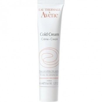 Avene Cold Cream 40ml |Καταπραϋντική Κρέμα Προσώπου και Σώματος για Πολύ ξηρή & Ευαίσθητη Επιδερμίδα.