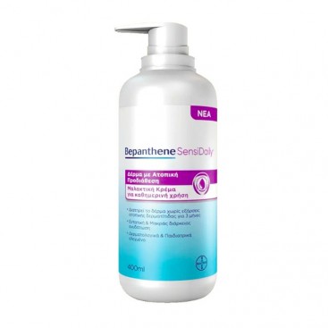 Bepanthene SensiDaily Cream 400ml | Μαλακτική Κρέμα για Δέρμα με Ατοπική Προδιάθεση