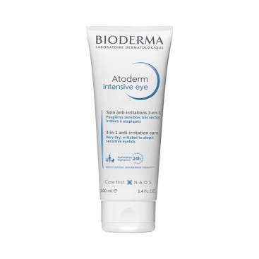 Bioderma Atoderm Intensive Eye 3-in-1 Anti-Irritation Care 100ml | Φροντίδα για Ξηρά και Ερεθισμένα Βλέφαρα & Μάτια