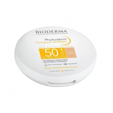 Bioderma Photoderm Max SPF50+ Mineral Compact Tinted Claire 10g | Make Up Πούδρα Για Το Ευαίσθητο Δυσανεκτικό Δέρμα