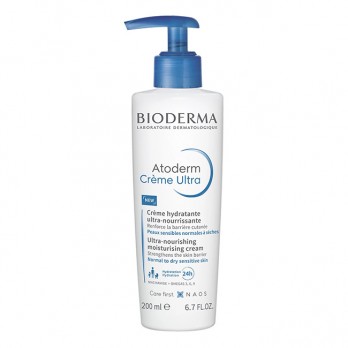 Bioderma Atoderm Creme Ultra 200ml | Προστατευτική & Θεραπευτική Κρέμα για το Ξηρό & Πολύ Ξηρό Ευαίσθητο Δέρμα