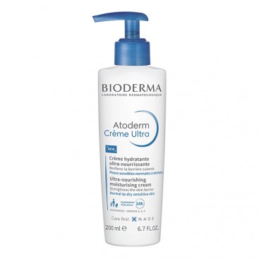 Bioderma Atoderm Creme Ultra 200ml | Προστατευτική & Θεραπευτική Κρέμα για το Ξηρό & Πολύ Ξηρό Ευαίσθητο Δέρμα