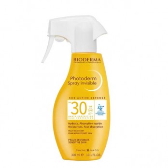 Bioderma Photoderm Spray Invisible SPF30 300ml | Αντηλιακό Σπρέι για Πρόσωπο και Σώμα