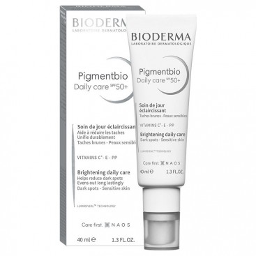 Bioderma Pigmentbio Daily Care SPF 50+ , 40ml | Κρέμα για Προστασία & Διόρθωση Κηλίδων