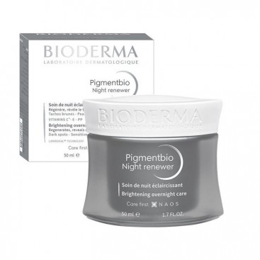 Bioderma Pigmentbio Night Renewer 50ml | Κρέμα Νύχτας κατά των Κηλίδων