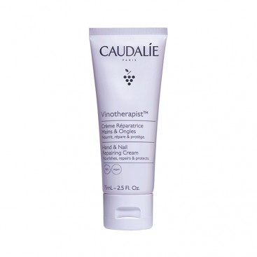 Caudalie Vinotherapist Hand & Nail Cream 75mL | Ενυδατική & Επανορθωτική Κρέμα Χεριών & Νυχιών