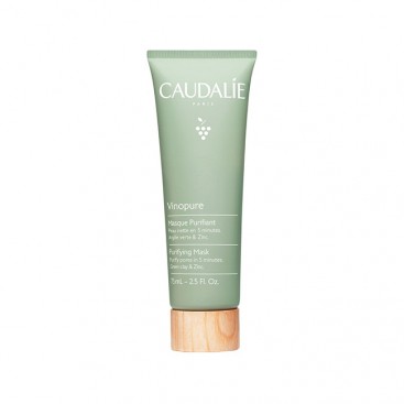 Caudalie Vinopure Purifying Mask 75ml | Μάσκα Προσώπου με Άργιλο Κατά των Ατελειών