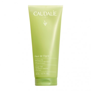 Caudalie Fleur de Vigne Shower Gel  200mL | Αφρόλουτρο Σώματος με Άρωμα Λευκό Τριαντάφυλλο, Ροζ Πιπέρι & Καρπούζι