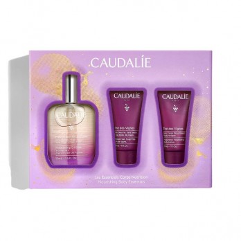 Caudalie Moisturizing Oil Elixir  Έλαιο Φραγκόσυκου για Σώμα, Μαλλιά & Ντεκολτέ  50ml & Δώρο Thé des Vignes Shower Gel Αφρόλουτρο 30ml &  Thé des Vignes Hyaluronic Nourishing Body Lotion Ενυδατική Λοσιόν Σώματος  30ml