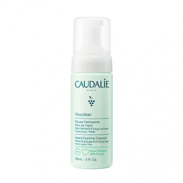 Caudalie Vinoclean Instant Foaming Cleanser 150ml | Απαλός Αφρός Καθαρισμού Προσώπου 