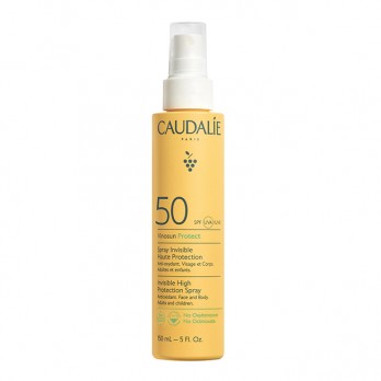 Caudalie Vinosun Protect Invisible High Protection Spray SPF50 150ml | Αντηλιακό Σπρέι Προσώπου & Σώματος 