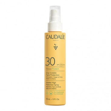 Caudalie Vinosun Protect Invisible High Protection Spray SPF30 150ml | Αντηλιακό Σπρέι Προσώπου & Σώματος 