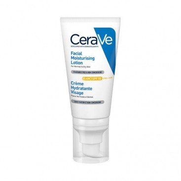 CeraVe Face Moisturising AM Lotion SPF50 52ml | Ενυδατική Κρέμα Προσώπου με SPF 50