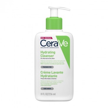 CeraVe Hydrating Cleanser Cream 236ml | Κρέμα Καθαρισμού Προσώπου & Σώματος 