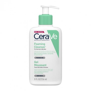 CeraVe Foaming Cleanser 236ml | Gel Καθαρισμού Προσώπου & Σώματος