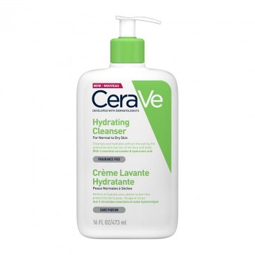 CeraVe Hydrating Cleanser Cream 473ml | Κρέμα Καθαρισμού Προσώπου & Σώματος 