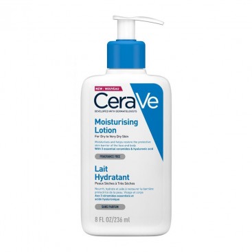 CeraVe Moisturising Lotion 236ml | Ενυδατικό Γαλάκτωμα Προσώπου & Σώματος για Ξηρό Δέρμα