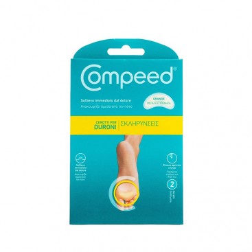 Compeed Callus Large 2τμχ | Μεγάλα Επιθέματα για Σκληρύνσεις 