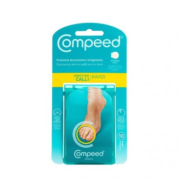 Compeed Calli Between Toes 10τμχ | Επιθέματα για Κάλους Ανάμεσα στα Δάχτυλα του Ποδιού 