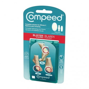 Compeed Blister Mix Pack 5τμχ | Σετ Επιθεμάτων για Φουσκάλες 