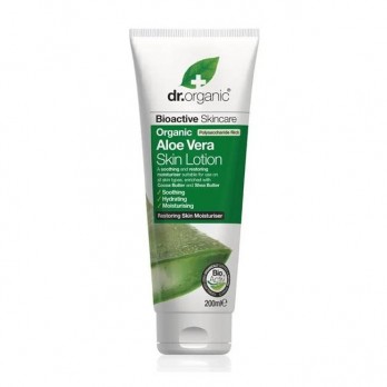 Dr. Organic Aloe Vera Skin Lotion 200ml | Ενυδατικό Γαλάκτωμα Σώματος με Αλόη Βέρα