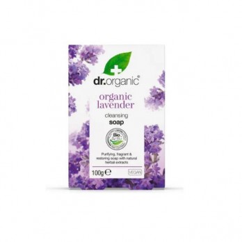 Dr. Organic Lavender Soap 100gr | Σαπούνι Σώματος με Βιολογική Λεβάντα