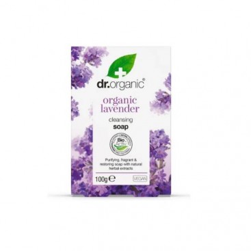 Dr. Organic Lavender Soap 100gr | Σαπούνι Σώματος με Βιολογική Λεβάντα