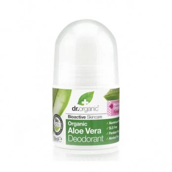 Dr.Organic Aloe Vera Deodorant 50ml | Αποσμητικό  με Βιολογική Αλόη Βέρα