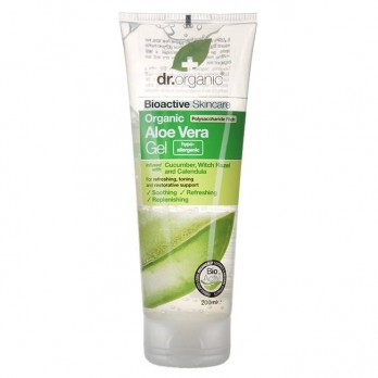 Dr.Organic Aloe Vera Gel with Cucumber,Witch Hazel and Calendula 200ml | Τζελ με Βιολογική Αλόη Βέρα, Αγγούρι & Αμαμελίδα