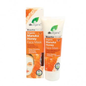 Dr. Organic Manuka Honey Face Mask 125ml | Μάσκα Προσώπου με Βιολογικό Μέλι Μανούκα 