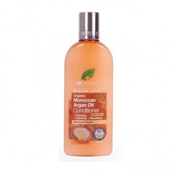 Dr. Organic Moroccan Argan Oil Conditioner 265ml | Ενυδατική Μαλακτική Κρέμα Μαλλιών με Έλαιο Αργκάν 