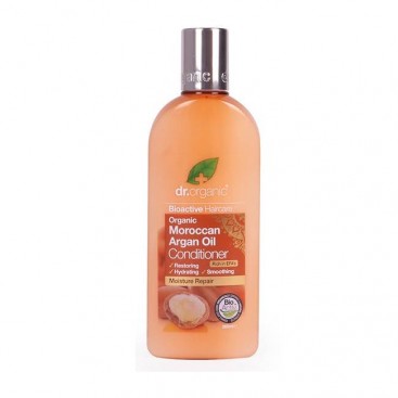 Dr. Organic Moroccan Argan Oil Conditioner 265ml | Ενυδατική Μαλακτική Κρέμα Μαλλιών με Έλαιο Αργκάν 