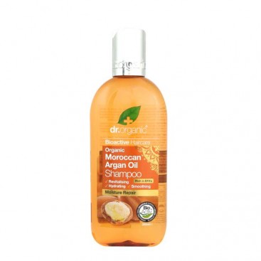 Dr. Organic Moroccan Argan Oil Shampoo 265ml | Σαμπουάν Μαλλιών με Βιολογικό Έλαιο Αργκάν