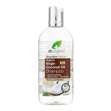 Dr. Organic Virgin Coconut Oil Shampoo 265ml | Σαμπουάν με Βιολογικό Έλαιο Καρύδας 