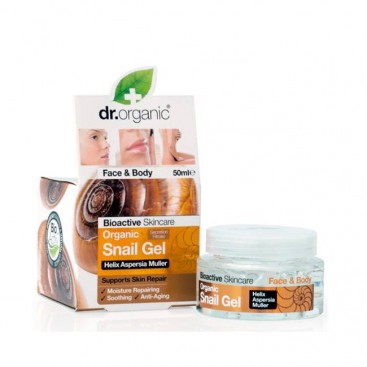 Dr. Organic Snail Gel 50ml | Επανορθωτικό Τζέλ από Φυσικό Έκκριμα Σαλιγκαριού