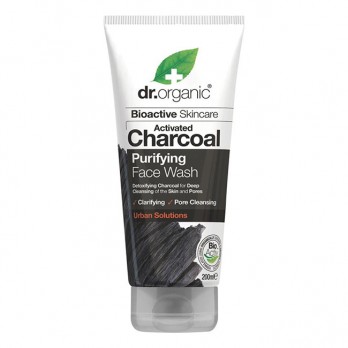 Dr.Organic Activated Charcoal Purifying Face Wash 200ml | Καθαριστικό Προσώπου με Ενεργό Άνθρακα