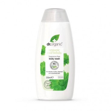 Dr. Organic Calendula Body Wash 250ml | Καθημερινό Αναζωογονητικό Αφρόλουτρο με Καλέντουλα