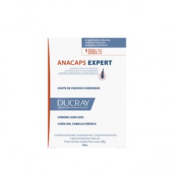 Ducray Anacaps Expert 30caps | Συμπλήρωμα Διατροφής για τη Χρόνια Τριχόπτωση 