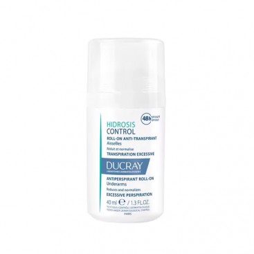 Ducray Hidrosis Control Roll-On Anti Transpirant 40ml | Αποσμητικό Κατά της Έντονης Εφίδρωσης