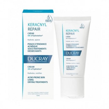 Ducray Keracnyl Repair 50ml | Κρέμα για Δέρμα με Τάση Ακμής