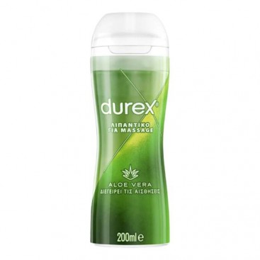 Durex Massage Lube Aloe Vera 200ml | Τζελ για Μασάζ & Λιπαντικό