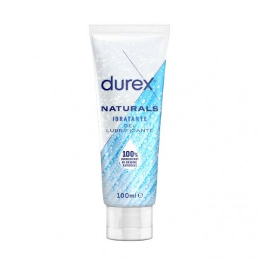 Durex Naturals 100ml | Ενυδατικό Λιπαντικό Gel Με 100% Φυσικά Συστατικά Και Υαλουρονικό Οξύ 