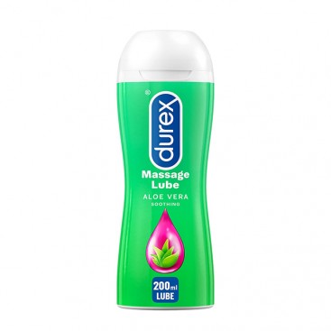 Durex Massage Lube Aloe Vera 200ml | Τζελ για Μασάζ & Λιπαντικό