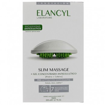 Elancyl Slim Massage Gant & Gel Concentre Minceur 200ml| Γάντι Αδυνατίσματος & Gel Για Μασάζ Κατά Της Κυτταρίτιδας